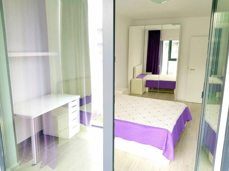 Apartament cu 2 camere semidecomandat, mobilat în Bună Ziua