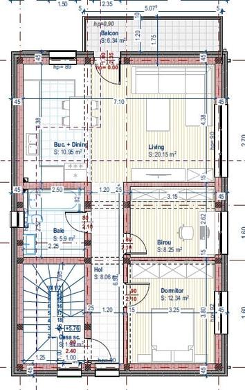 Apartamen 3 camere, 66mp, parcare, zona Avram Iancu - 5