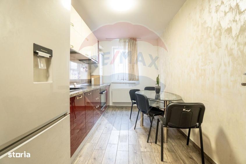 Apartament cu 2 camere, mobilat în Tractorul