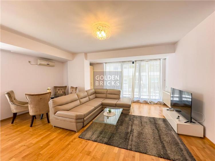 Apartament cu 3 camere semidecomandat, mobilat în Herăstrău