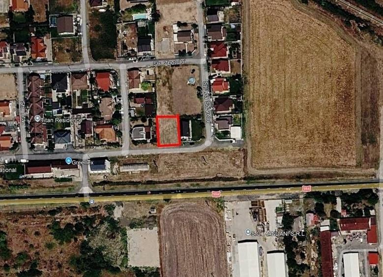 Vand parcela la intrarea in Sacalaz destinatie locuinta si servicii - 1