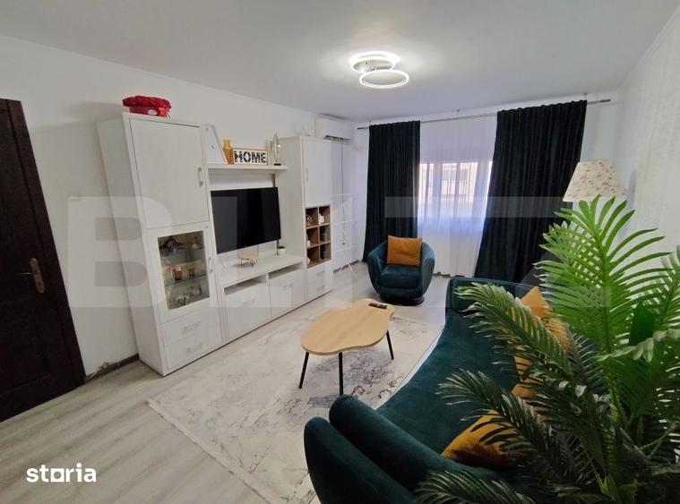 Apartament cu 3 camere decomandat, mobilat în 1 Mai