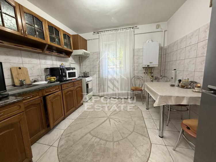 Apartament cu 2 camere semidecomandat, mobilat în Buziașului