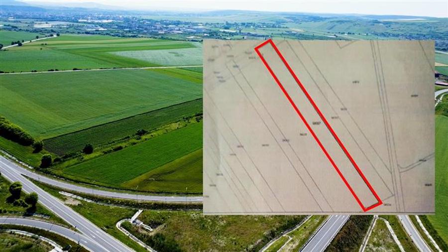 Teren extravilan de 8397 mp, în Exterior Vest