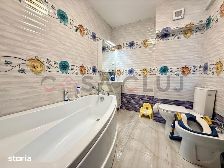 Apartament cu 3 camere semidecomandat, mobilat în Între Lacuri