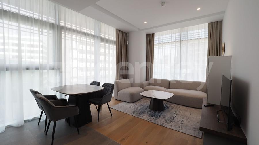Apartament cu 3 camere semidecomandat, mobilat în Floreasca