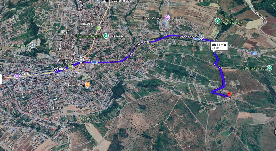 Teren Construcții intravilan de 5000 mp, în Central