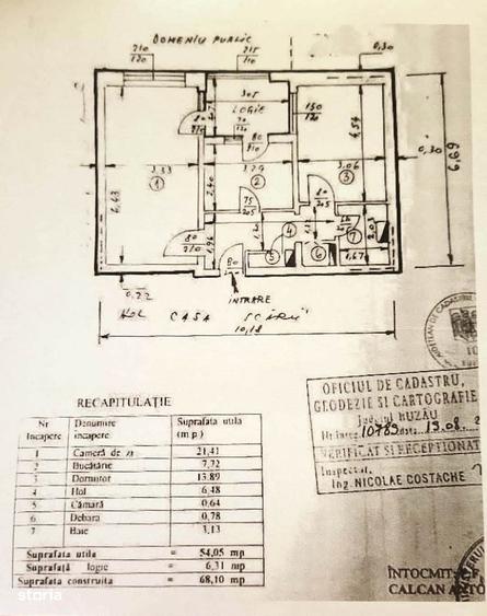 Apartament cu 2 camere decomandat în Unirii Nord