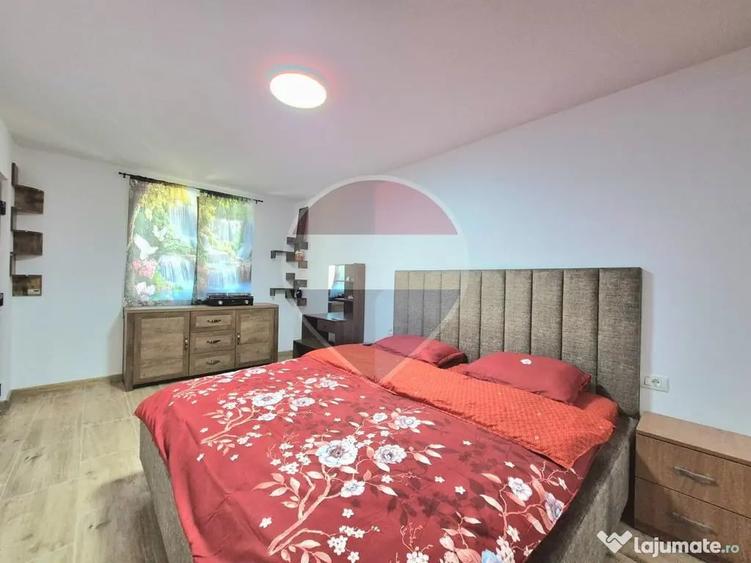 Apartament cu 2 camere semidecomandat în Bujac