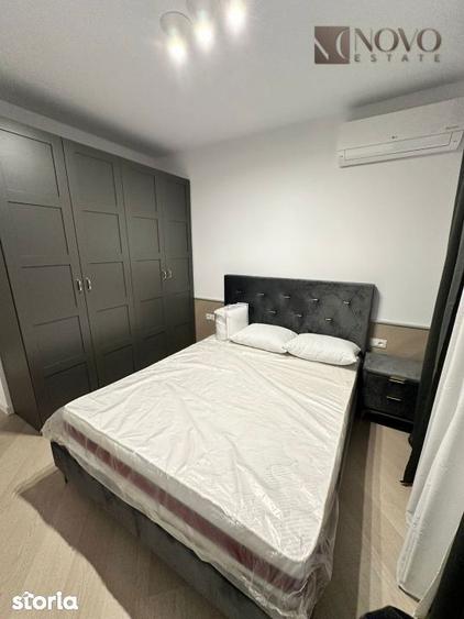 Apartament cu 2 camere semidecomandat, mobilat în Pipera — fotografia 3