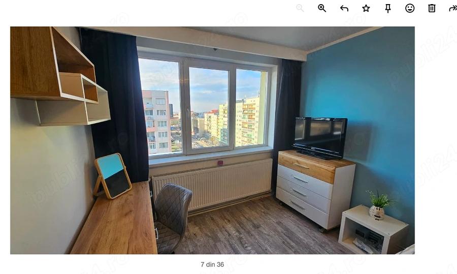 Apartament cu 2 camere decomandat în Mihai Viteazul