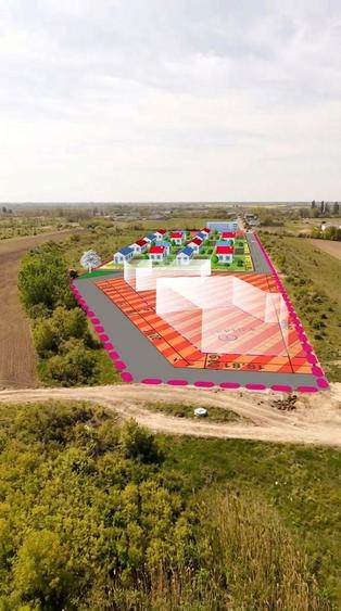 Teren Construcții intravilan de 600 mp, în Moșnița Nouă