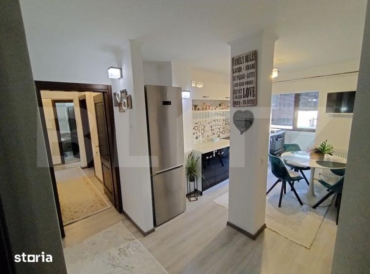 Apartament cu 3 camere decomandat, mobilat în 1 Mai