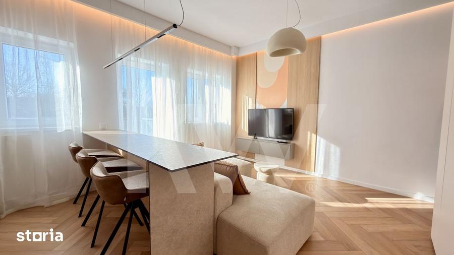 Apartament cu 3 camere, mobilat în Vest