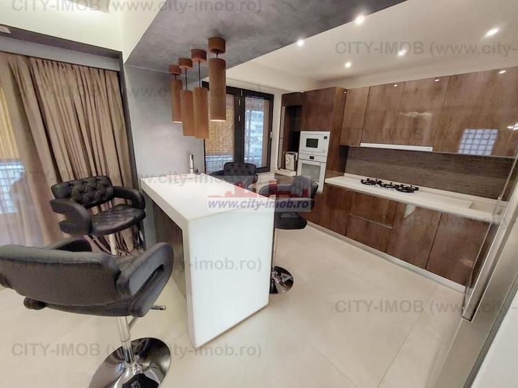 Apartament cu 4 camere decomandat, mobilat în Barbu Văcărescu