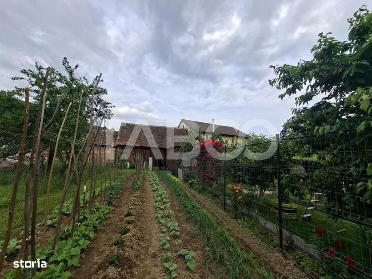 Casă cu 2 camere nedecomandat cu Teren 580 Mp în Axente Sever
