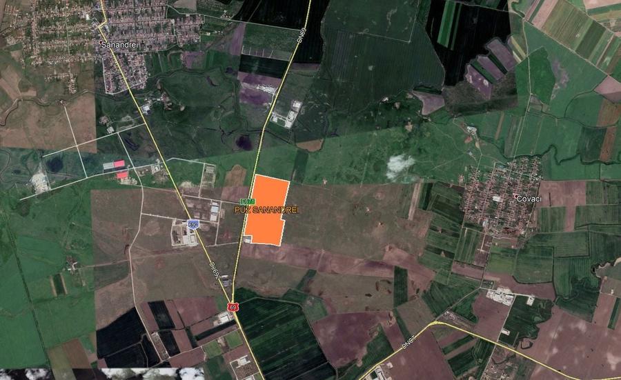 Teren Construcții intravilan de 350000 mp, în Sânandrei