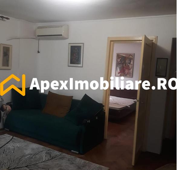 Apartament cu 2 camere semidecomandat, mobilat în Cișmigiu