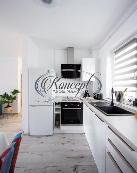 Apartament cu 2 camere semidecomandat, mobilat în Semicentral
