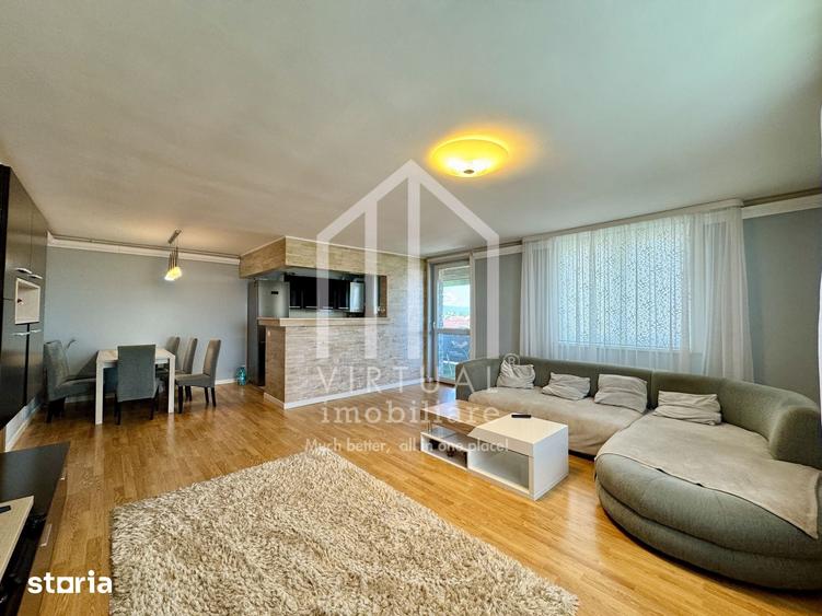 Apartament cu 3 camere, mobilat în Terezian