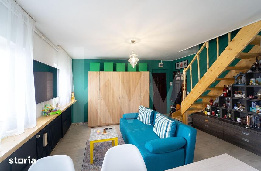 Apartament cu 3 camere semidecomandat în Cedonia