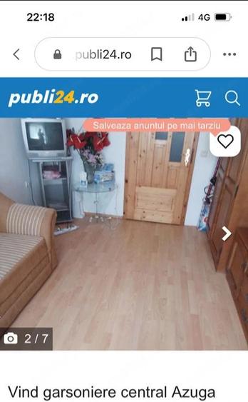 Garsonieră decomandată în Central