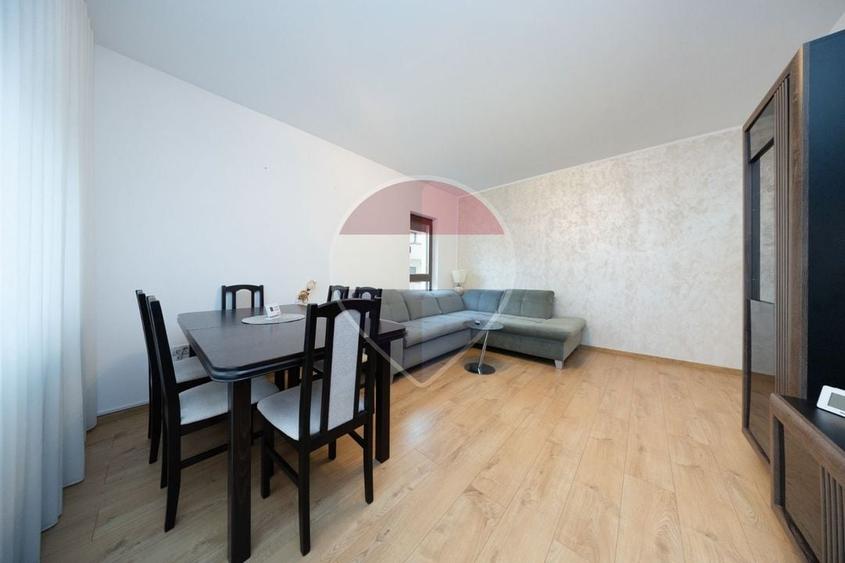 Apartament cu 2 camere, mobilat în Sânpetru