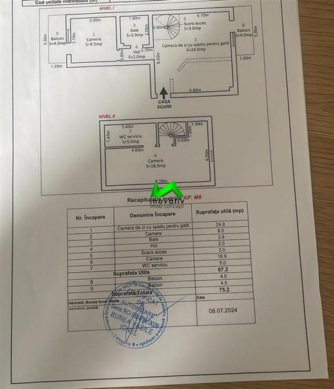 Apartament de vanzare 3 camere Sibiu Terezian - 6