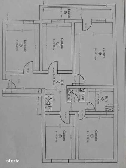 Vand apartament 4 camere 81mp2 - 7