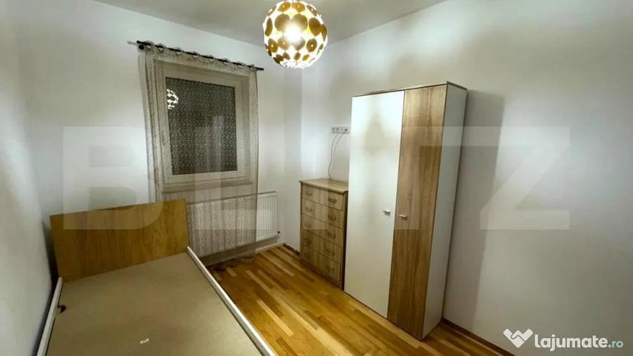Apartament cu 3 camere decomandat, mobilat în Central