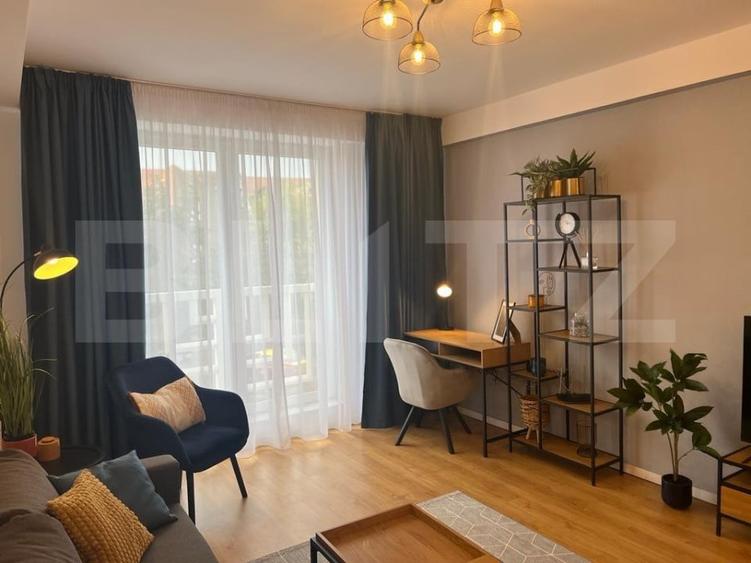Apartament cu 2 camere decomandat, mobilat în Nord