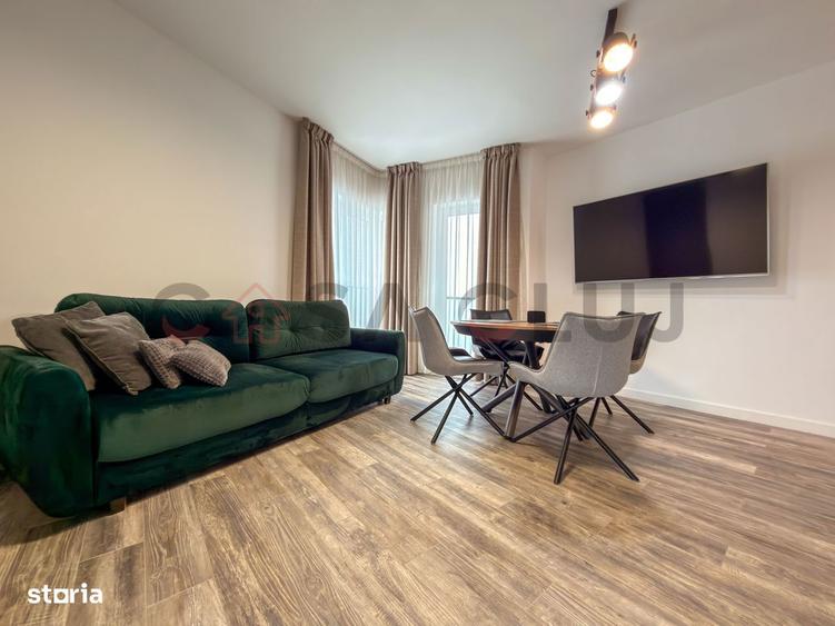 Apartament cu 3 camere semidecomandat, mobilat în Bună Ziua