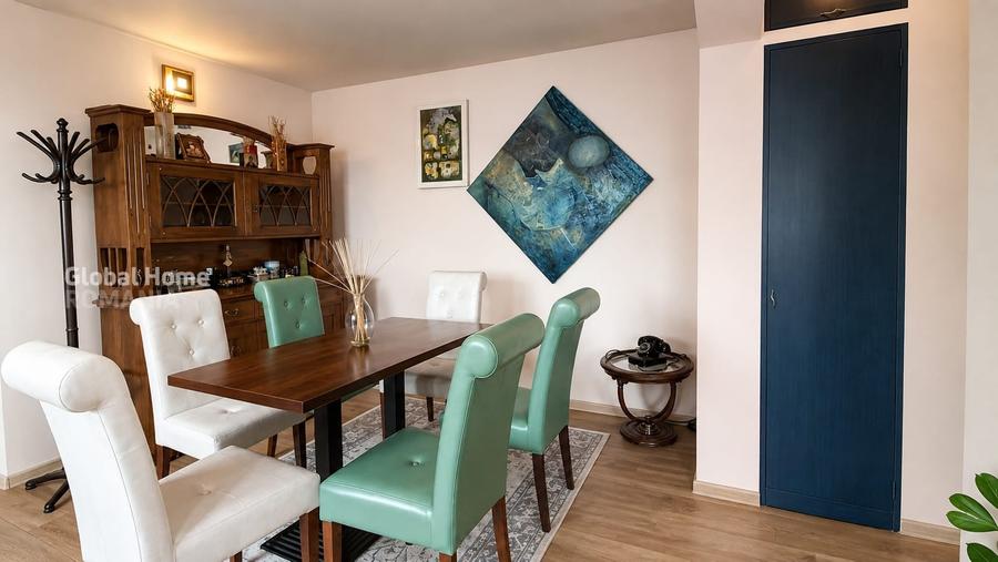 Apartament cu 3 camere decomandat, mobilat în Ștefan cel Mare
