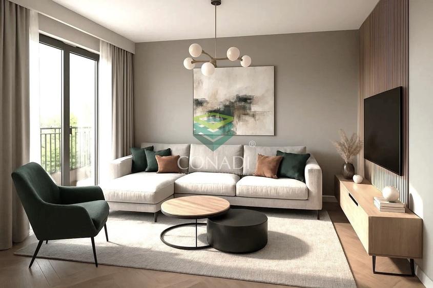 Apartament cu 2 camere decomandat în Romană