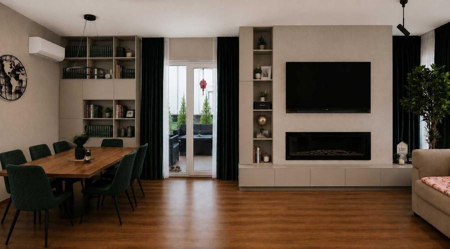 Casă cu 4 camere cu Teren 266 Mp în Chiajna