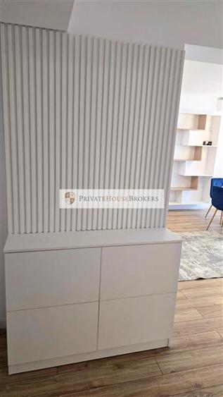Apartament cu 2 camere semidecomandat, mobilat în Băneasa