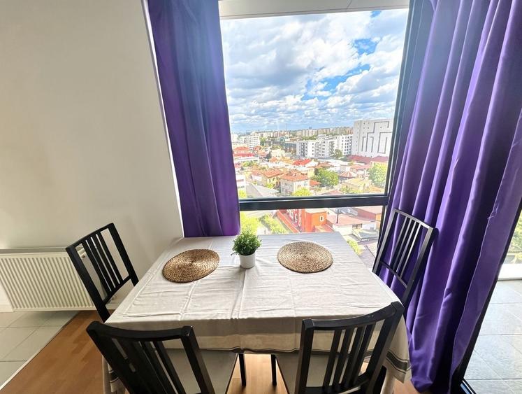 Apartament cu 2 camere decomandat, mobilat în P-ța Muncii