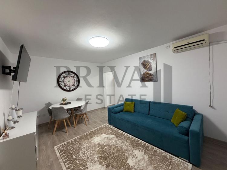 Apartament cu 2 camere semidecomandat, mobilat în Circumvalațiunii