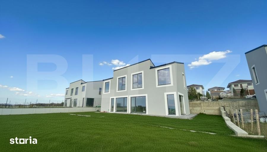 Casă cu 4 camere cu Teren 365 Mp în Apahida