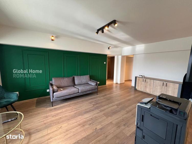 Apartament cu 4 camere semidecomandat, mobilat în Unirii