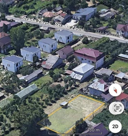 Teren de 648 mp, în Golești (Ștefănești)