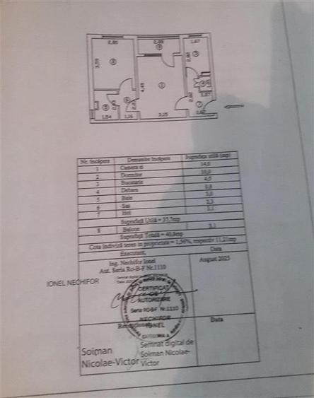 Apartament cu 2 camere semidecomandat în Hipodrom