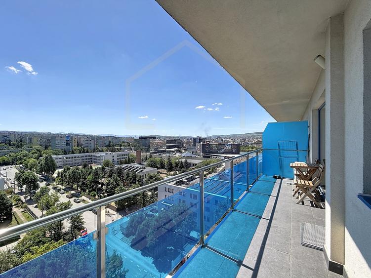 Apartament 2 camere in bloc nou, terasa 9 mp, garaj, zona Iulius Mall - 11
