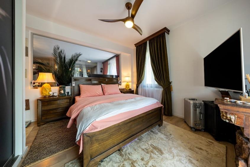 Apartament cu 2 camere semidecomandat, mobilat în Bartolomeu