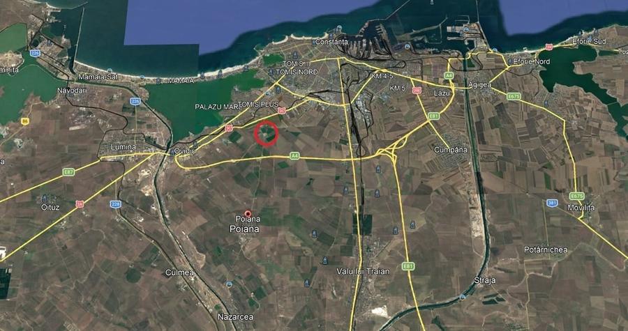 Teren Construcții intravilan de 45000 mp, în Nord-Est