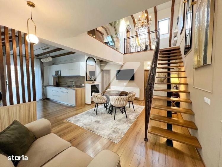 Penthouse 4 Camere 120 mp utili Terasa 22 mp complet mobilat si utilat - 8