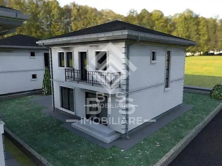 Casă individuală cu 5 camere cu Teren 300 Mp în Nord