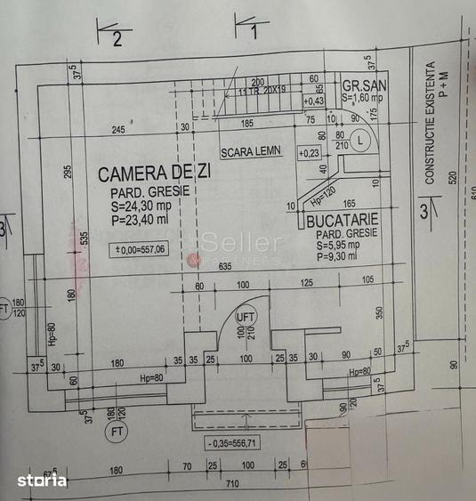Casă cu 4 camere cu Teren 50 Mp în Griviței