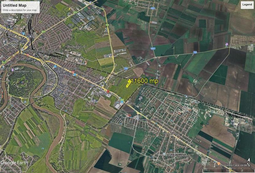 Teren agricol extravilan de 11600 mp, în Micălaca