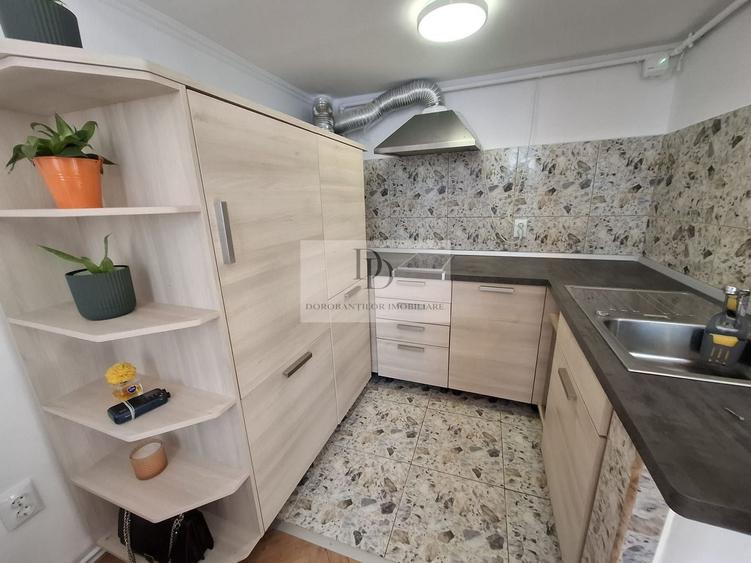 Garsonieră semidecomandată, mobilată în Central
